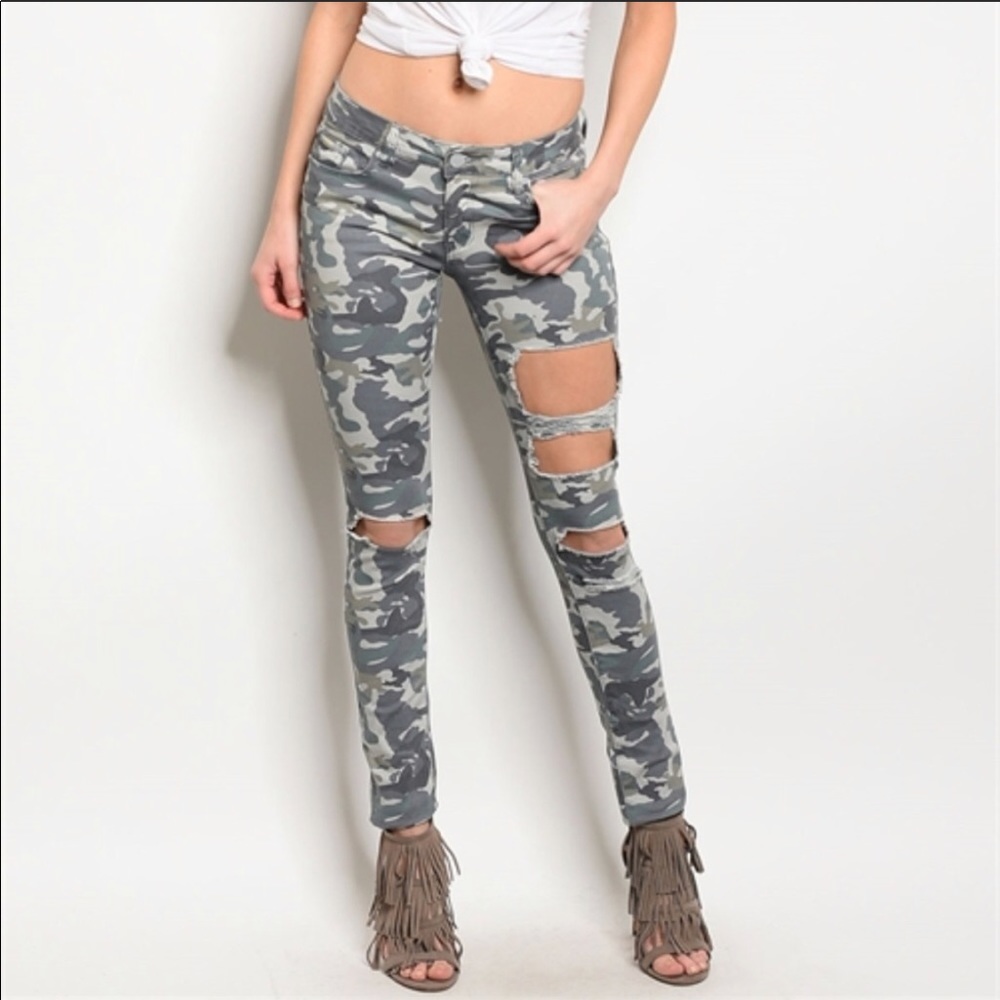 Army Camo Jeans